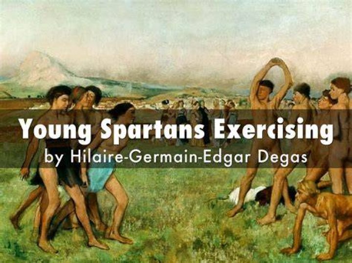 Young Spartans Exercising